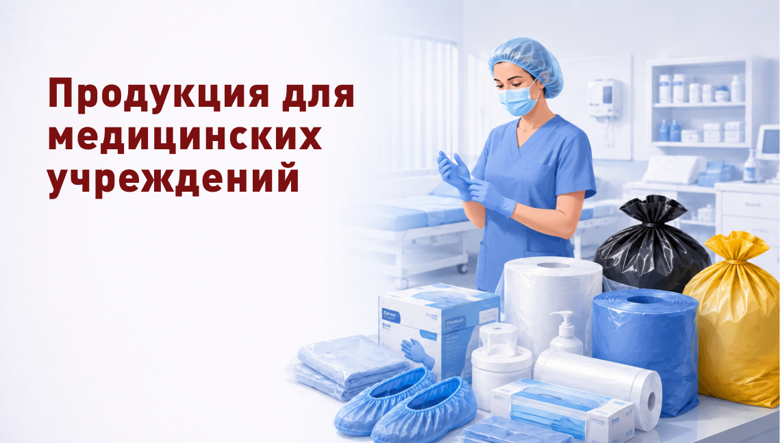 Продукция для медицинских учреждений оптом: комплексное снабжение по СанПиН