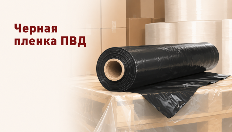Черная пленка ПВД оптом: надежная защита продукции и выгодное решение для бизнеса